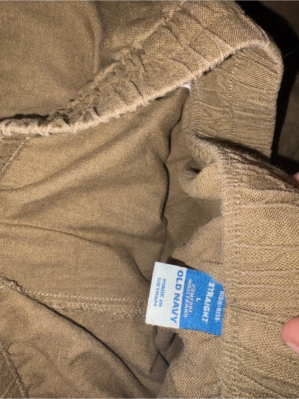 Old Navy Olive Wide-Leg Lounge Pants